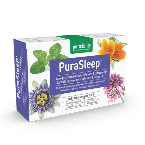 Purasana PuraSleep 5 in 1 Vitamin Komplex Vegetarisch 30 Kapseln - 19.1 Gramm